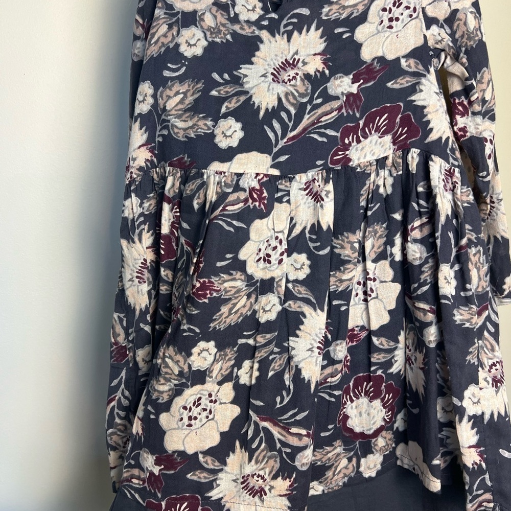 Old Navy girls floral long sleeve dress NWT size 5 - Picture 2 of 6